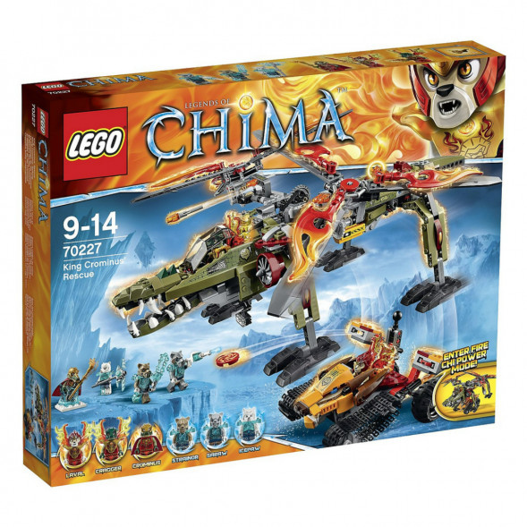 Конструктор LEGO Legends of Chima 70227 Спасение короля Кроми в Чите