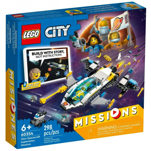 Конструктор LEGO City 60354 Космическая миссия для исследования Марса в Чите