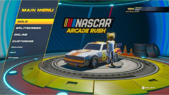 Игра NASCAR Arcade Rush [PS5, английская версия] в Чите