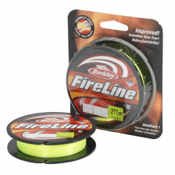Леска Berkley FireLine 0,1mm 5,9kg 270m, Flame Green (зелёный неон)