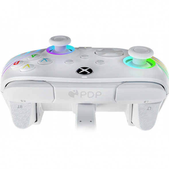 Геймпад проводной PDP для Xbox Afterglow Wave, White в Чите