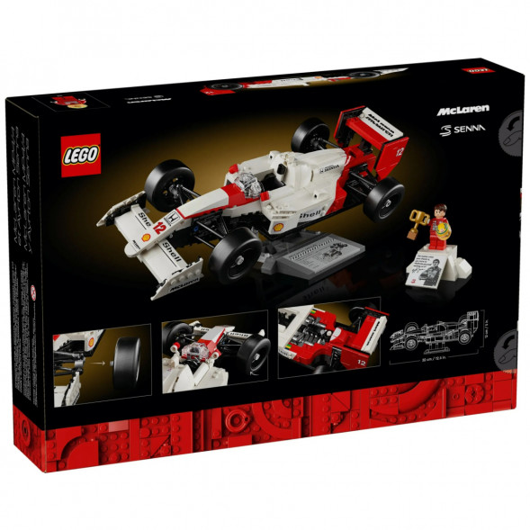 Конструктор LEGO Коллекционные наборы 10330 McLaren F1 MP4/4 и Айртон Сенна в Чите