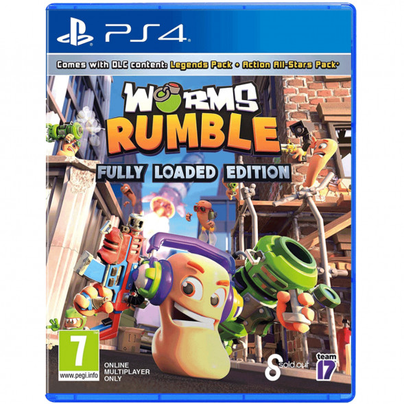 Игра Worms Rumble. Fully Loaded Edition [PS4, русские субтитры] в Чите