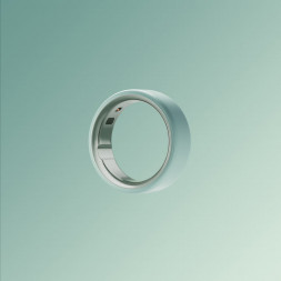 Умное кольцо Oura Ring 4 Ceramic (размер 14), Морской прилив/Tide