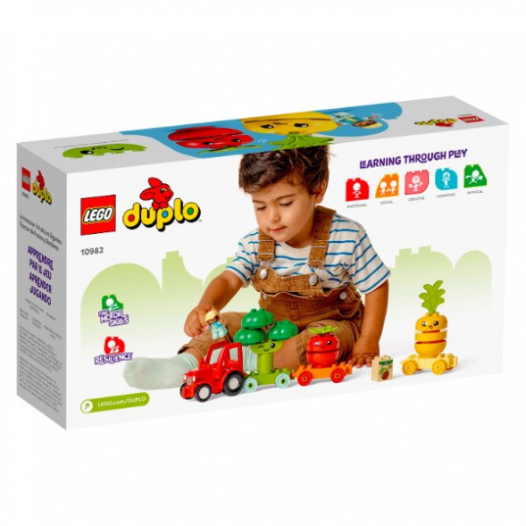 Конструктор LEGO DUPLO 10982 Трактор для перевозки овощей и фруктов в Чите