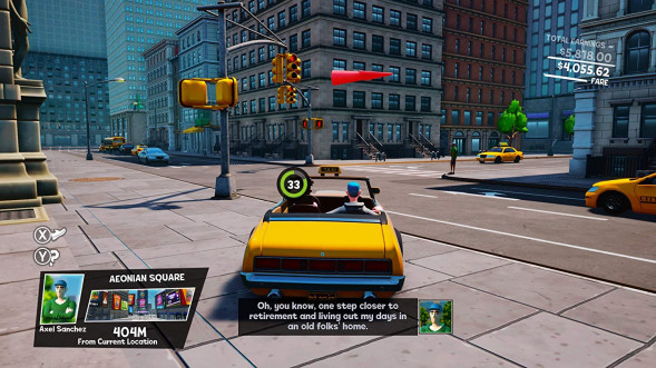 Игра Taxi Chaos [PS4, русские субтитры] в Чите