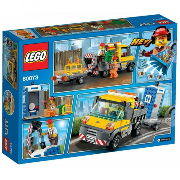 Конструктор LEGO City 60073 Машина техобслуживания в Чите