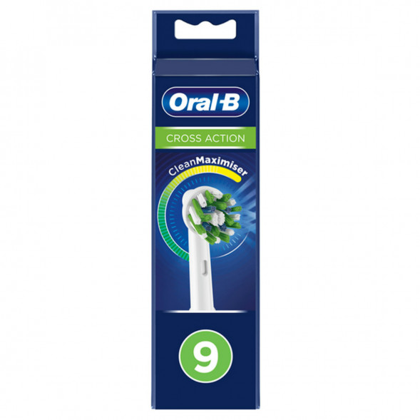 Насадки на зубные щетки Oral-B Cross Action, 9 шт. в Чите