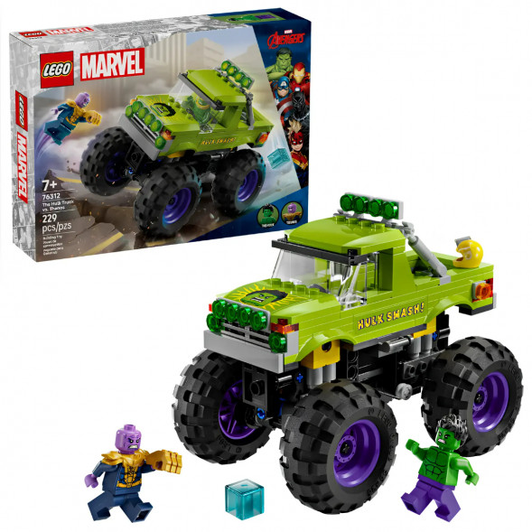Конструктор LEGO Super Heroes 76312 Халк на внедорожнике против Таноса в Чите