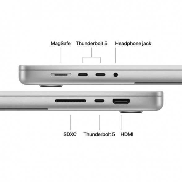 Ноутбук Apple MacBook Pro 16 2026 MGE44 (M5 Pro 20-Core GPU, 24/1TB), Серебристый/Silver в Чите