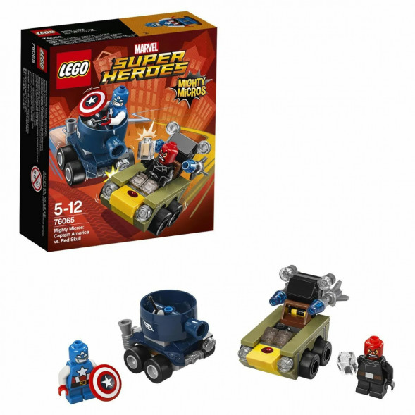 Конструктор LEGO Super Heroes 76065 Капитан Америка против Красного Черепа в Чите