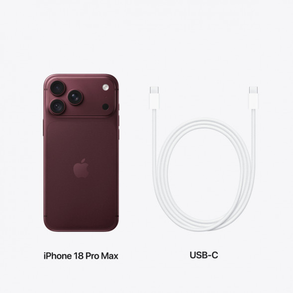 Смартфон Apple iPhone 18 Pro Max 1TB (SIM + eSIM), Burgundy в Чите
