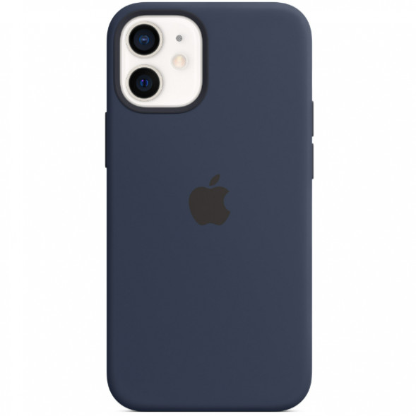 Силиконовый чехол MаgSafe для Apрle iPhone 12 mini, Deep Navy в Чите