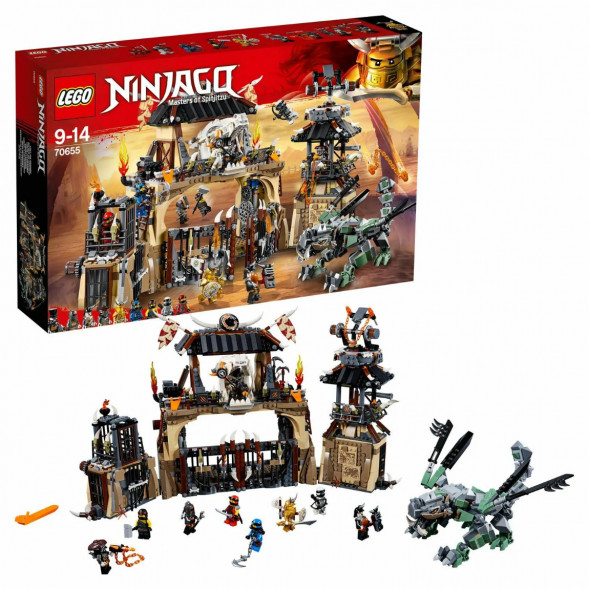 Конструктор LEGO Ninjago 70655 Пещера драконов в Чите
