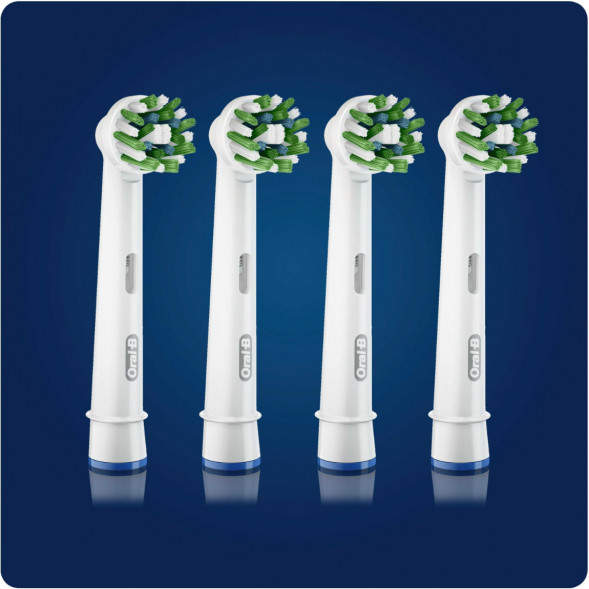 Насадки на зубные щетки Oral-B Cross Action, 4 шт. в Чите