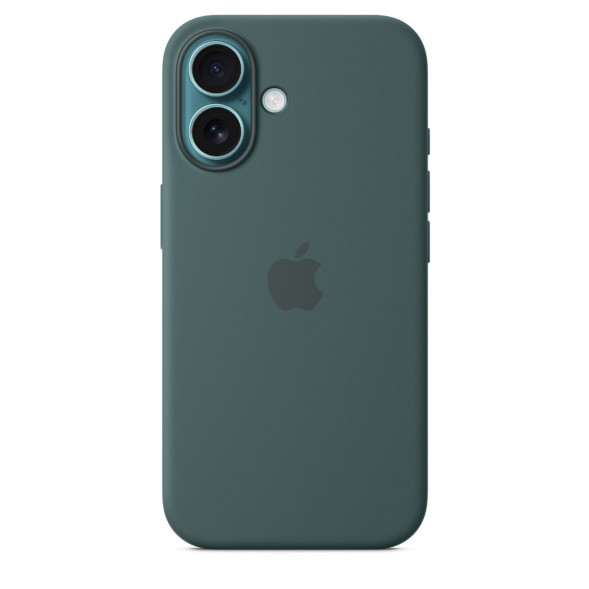 Чехол Apple для iPhone 16 Silicone MagSafe, Lake Green (MYY83ZM/A) в Чите