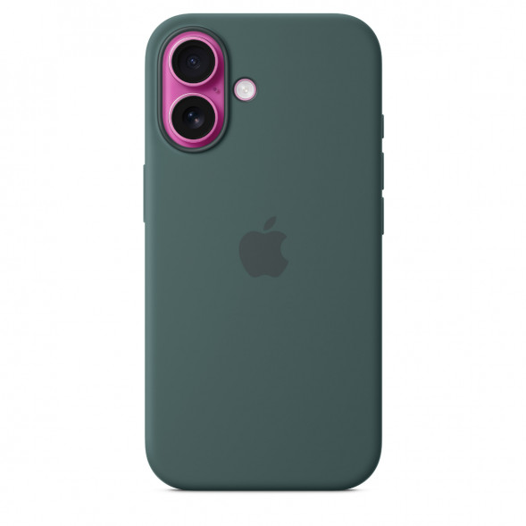 Чехол Apple для iPhone 16 Silicone MagSafe, Lake Green (MYY83ZM/A) в Чите
