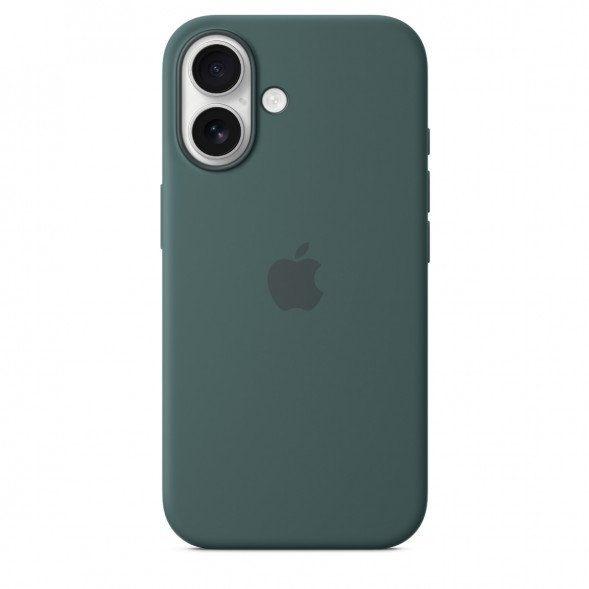 Чехол Apple для iPhone 16 Silicone MagSafe, Lake Green (MYY83ZM/A) в Чите