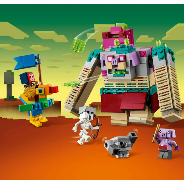 Конструктор LEGO Minecraft 21257 Схватка с Пожирателем в Чите