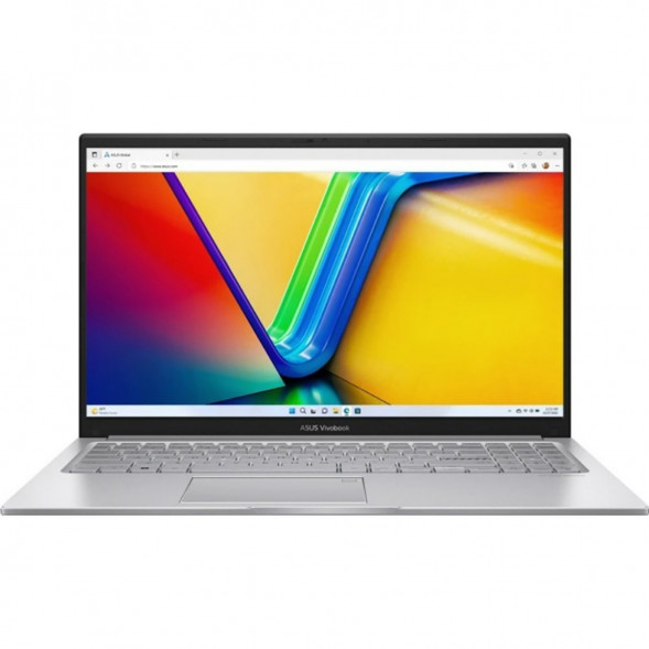 Ноутбук ASUS Vivobook 15 F1504VA-BQ336 (15.6&amp;quot;, IPS, Intel Core i5 120U 1.4ГГц, 10 ядер, 16ГБ DDR4, 512ГБ SSD, Intel Graphics, без ОС), серебристый в Чите