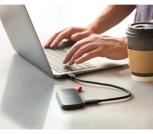 Внешний диск SanDisk Portable SSD 1TB 800Mb/s [SDSSDE30-1TOO-Z26] в Чите