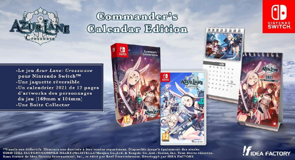 Игра Azur Lane: Crosswave. Commander&amp;#039;s Calendar Edition [Nintendo Switch, английская версия] в Чите
