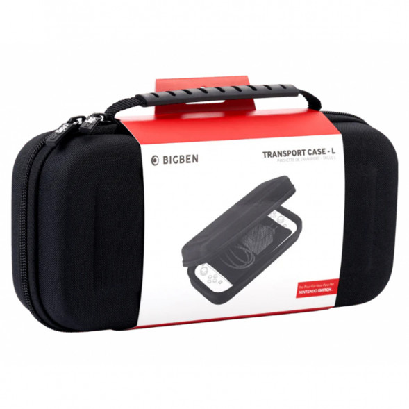 Чехол BIG BEN Transport Case - L для Nintendo Switch/Lite/OLED, черный в Чите