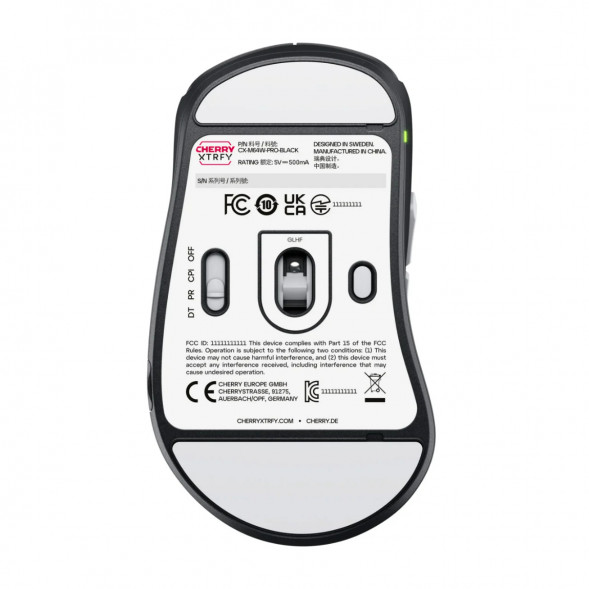 Беспроводная мышь CHERRY XTRFY M64 Pro Wireless, Black в Чите