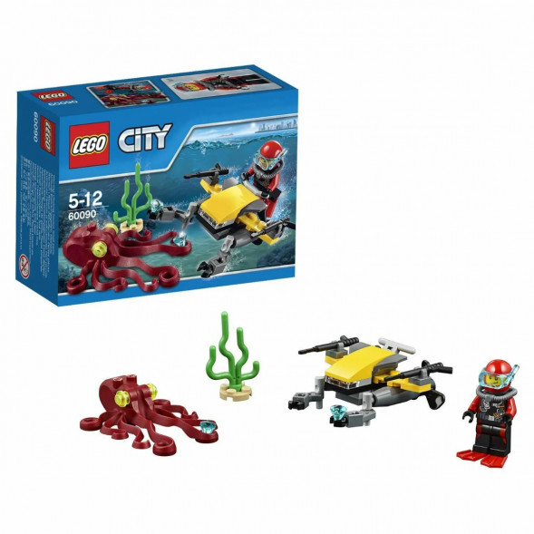 Конструктор LEGO City Deep Sea Explorers 60090 Глубоководный скутер в Чите