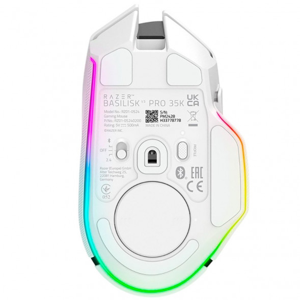 Компьютерная мышь Razer Basilisk V3 Pro 35K белый (RZ01-05240200-R3G1) в Чите