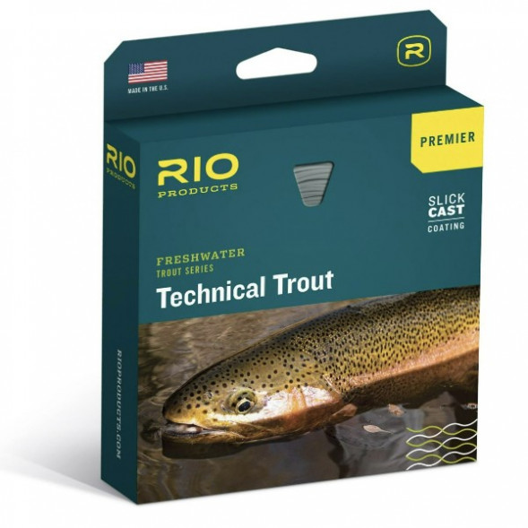 Леска RIO Premier Technical Trout WF5F, Blue/Peach в Чите