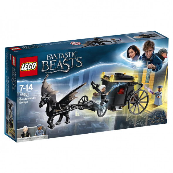 Конструктор LEGO Harry Potter 75951 Побег Грин-де-Вальда в Чите