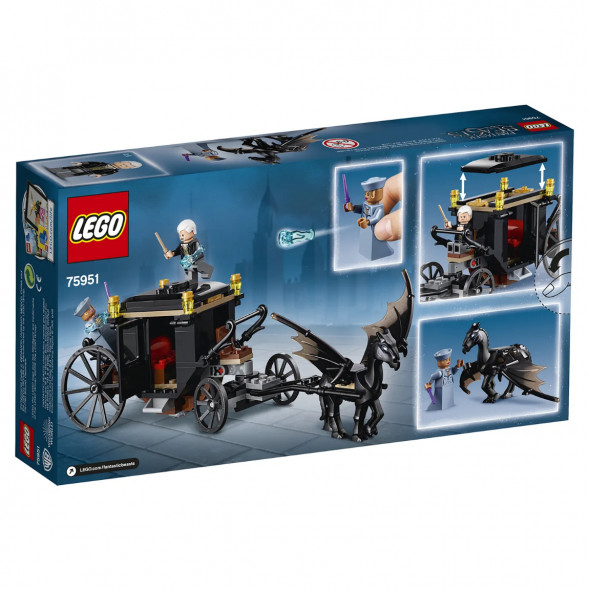 Конструктор LEGO Harry Potter 75951 Побег Грин-де-Вальда в Чите