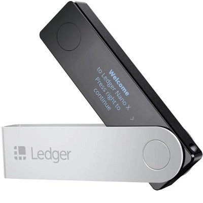 Аппаратный криптокошелек Ledger Nano X , черный в Чите