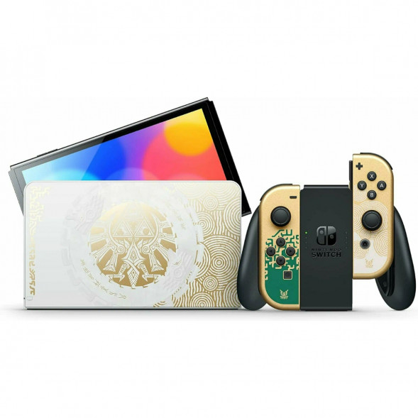 Игровая приставка Nintendo Switch OLED 64 ГБ, без игр, The Legend of Zelda: Tears of the Kingdom в Чите