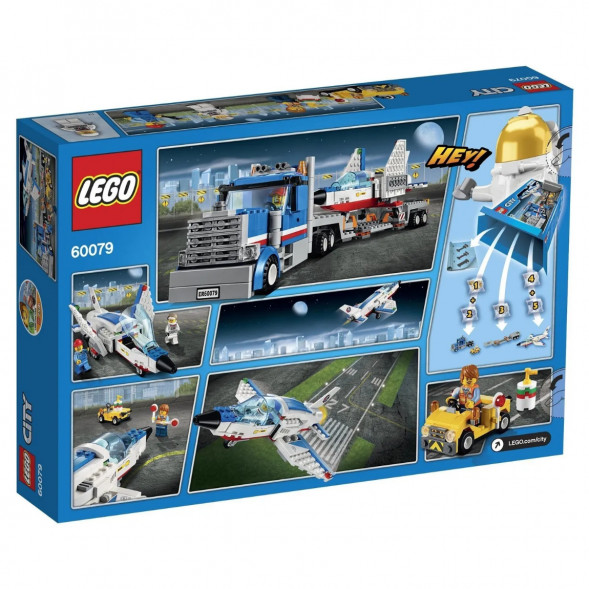 Конструктор LEGO City Space Port 60079 Транспортер для учебных самолетов в Чите