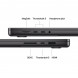 Ноутбук Apple MacBook Pro 16 2026 MGEC4 (M5 Pro 20-Core GPU, 48/1TB), Черный космос/Space Black в Чите