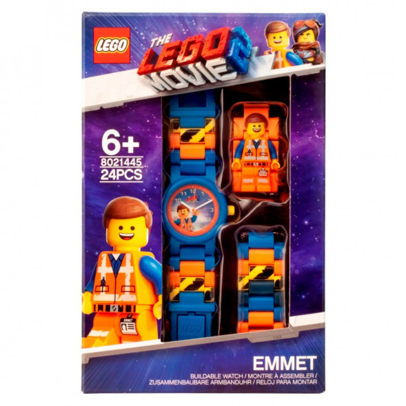 Часы LEGO Movie 8021445 «Emmet» с минифигуркой в Чите