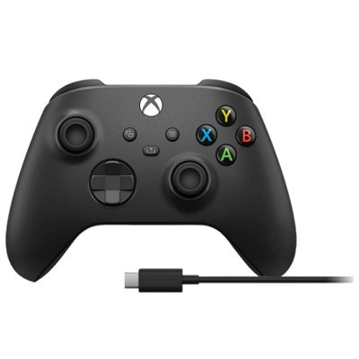 Геймпад Microsoft Xbox Series + USB-C кабель, Carbon Black в Чите