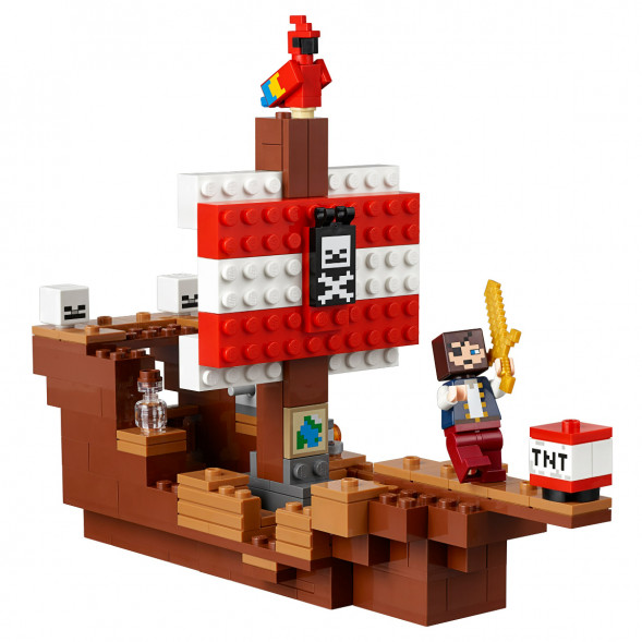 Конструктор LEGO Minecraft 21152 Приключения на пиратском корабле в Чите