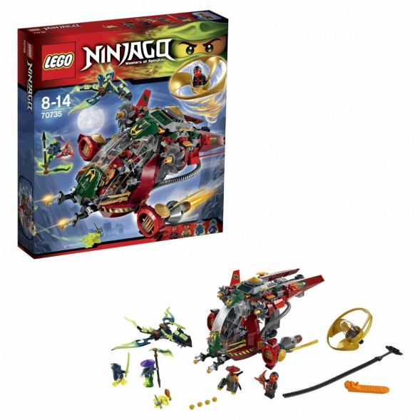 Конструктор LEGO Ninjago 70735 Корабль R.E.X Ронана в Чите
