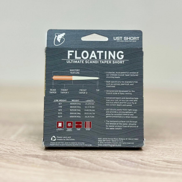 Рыболовная леска Scientific Anglers UST Short St-8/9-f Floating 124997 в Чите