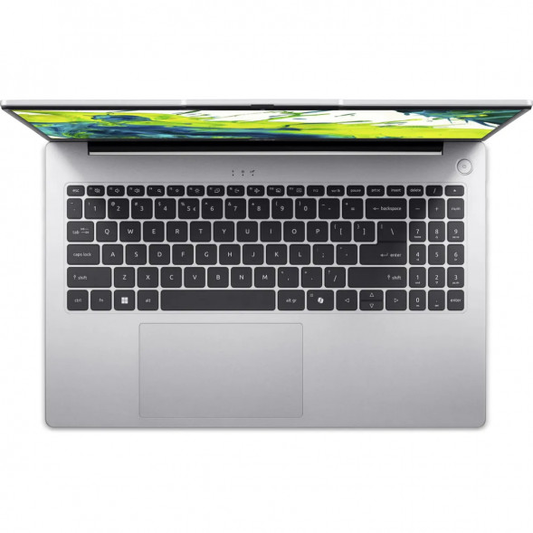 Ноутбук Acer Aspire Lite AL15-74P-569P (15.6&amp;quot;, IPS, Intel Core Ultra 5 125H 1.2ГГц, 14-ядерный, 16ГБ DDR5, 512ГБ SSD, Intel Arc, без ОС), серебристый в Чите