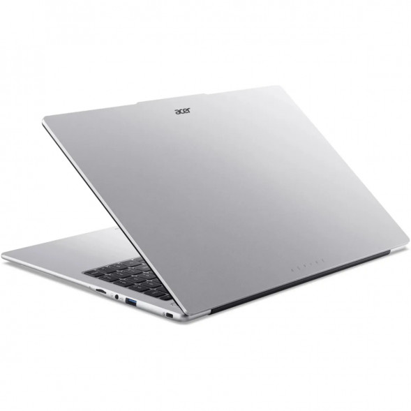 Ноутбук Acer Aspire Lite AL15-74P-569P (15.6&amp;quot;, IPS, Intel Core Ultra 5 125H 1.2ГГц, 14-ядерный, 16ГБ DDR5, 512ГБ SSD, Intel Arc, без ОС), серебристый в Чите