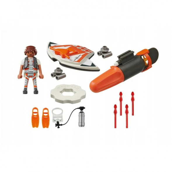 Конструктор Playmobil Top Agents 70004 Подводное крыло шпионской команды в Чите