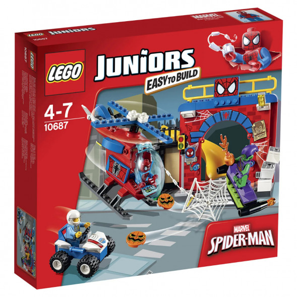 Конструктор LEGO Juniors 10687 Убежище Человека-паука в Чите
