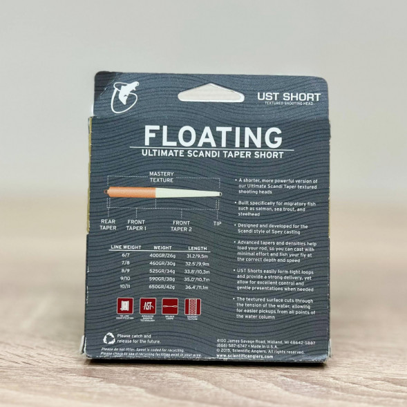 Рыболовная леска Scientific Anglers UST Short St-10/11-f Floating 125017 в Чите