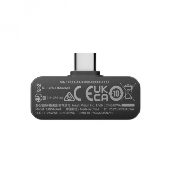 Беспроводной микрофон Insta360 Mic Air (1 TX + 1 RX) в Чите