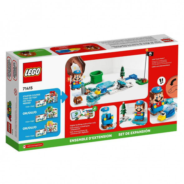 Конструктор LEGO Super Mario 71415 Костюм ледяного Марио и замороженный мир в Чите