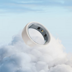 Умное кольцо Oura Ring 4 Ceramic (размер 6), Облако/Cloud